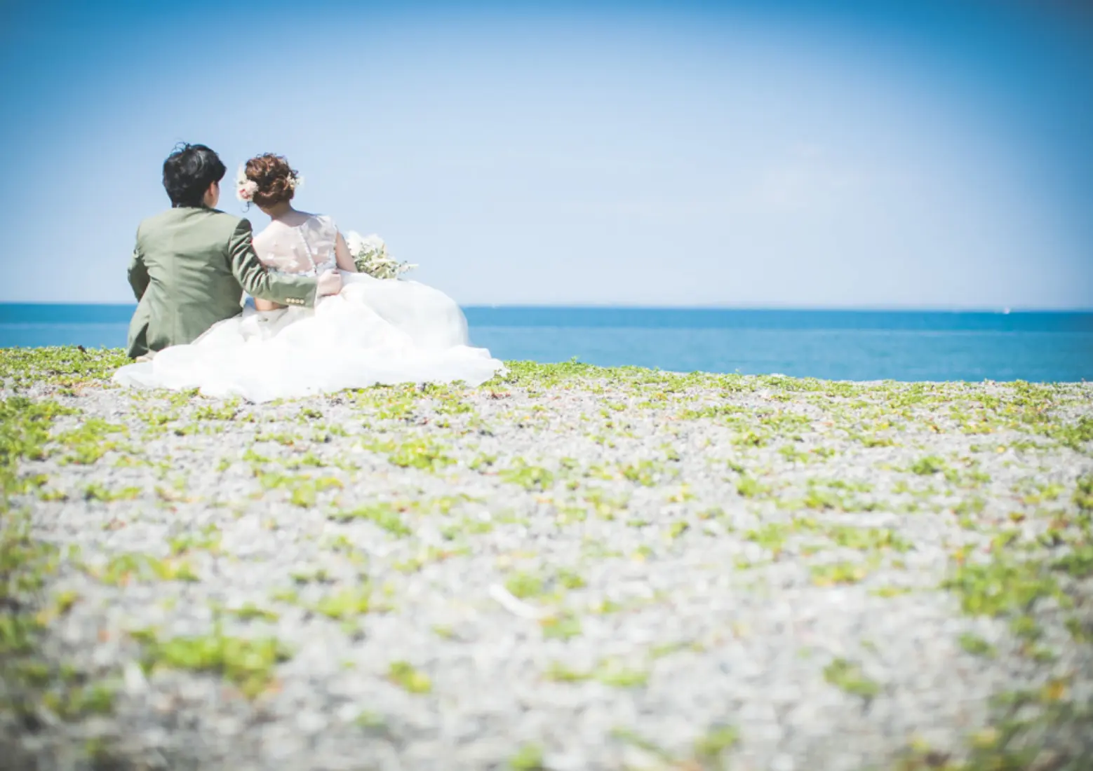 Blanc et Bleu Wedding