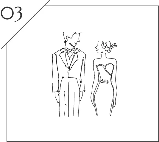 衣裳決定をする