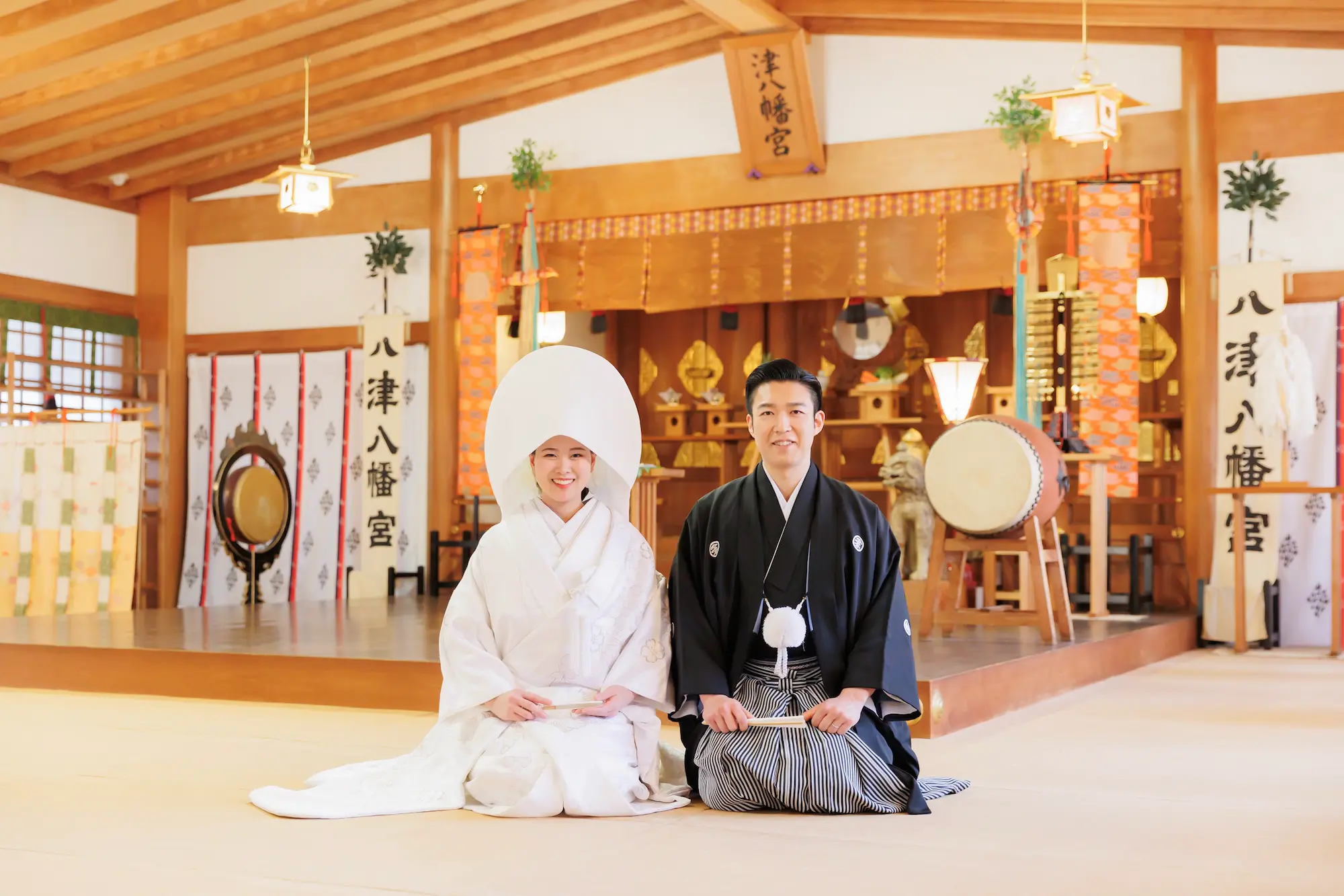 津八幡宮　坐忘庵